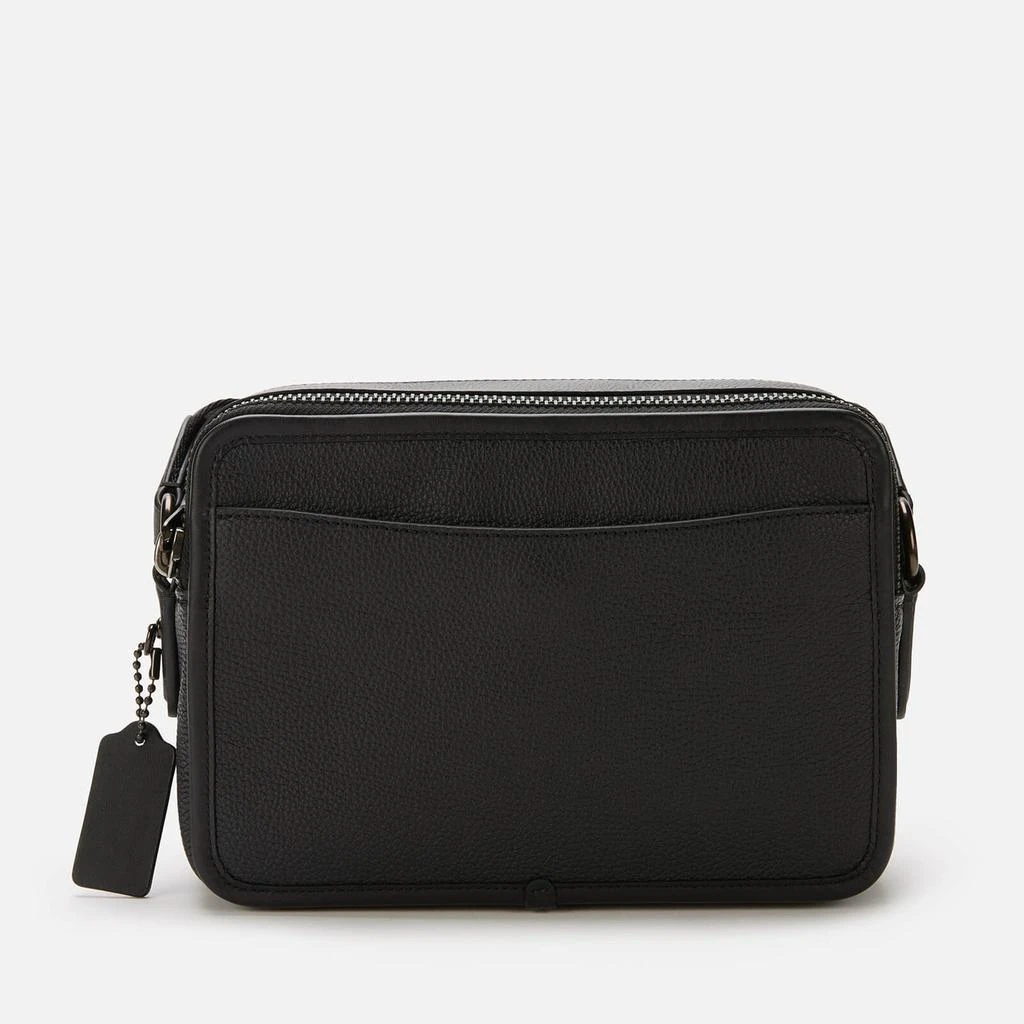 商品Coach|Coach Men's Charter Crossbody Bag 24 In Pebble Leather - Black,价格¥2223,第3张图片详细描述