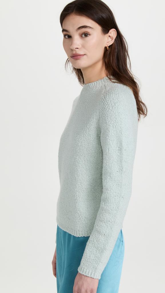 商品Vince|Vince Pebbled Cotton Crew Sweater,价格¥1269,第6张图片详细描述