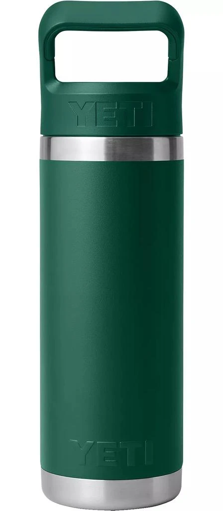 商品YETI|YETI 18 oz. Rambler Bottle with Color-Matched Straw Cap,价格¥213,第2张图片详细描述