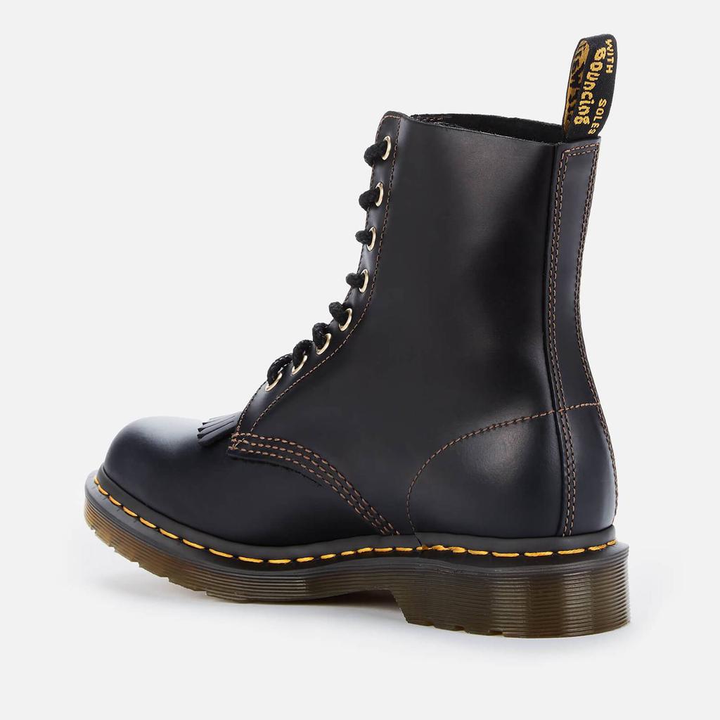 Dr. Martens Women's 1460 Pascal Waterproof Leather 8-Eye Boots - Black商品第3张图片规格展示