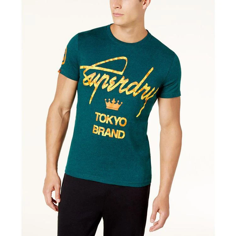 商品Superdry|Men's City Brand Camo T-Shirt,价格¥135,第1张图片