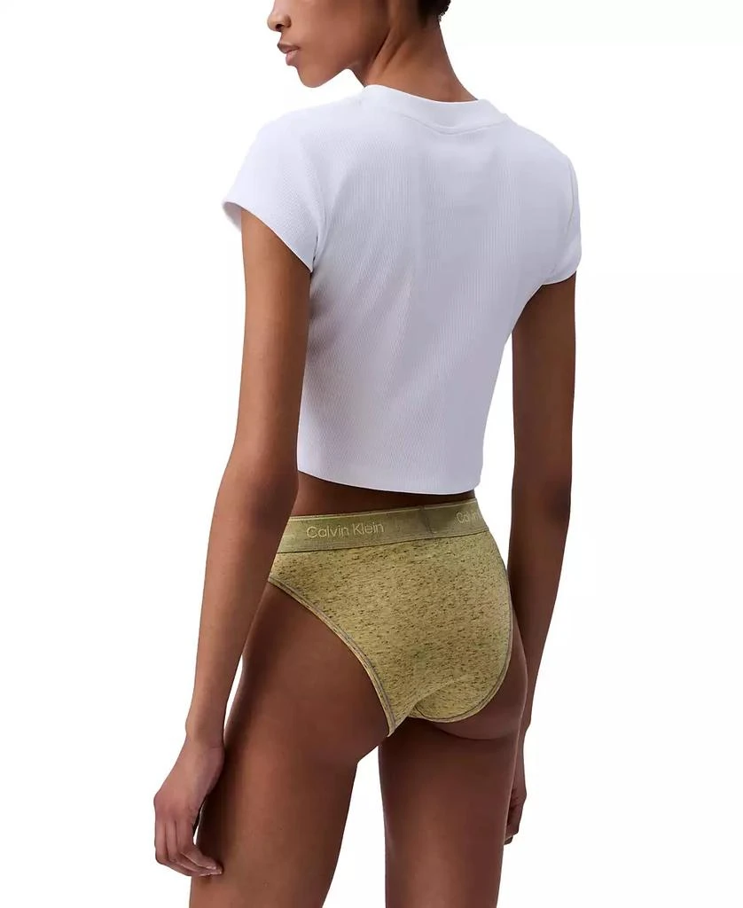 商品Calvin Klein|Women's Icon Cotton Stretch Tanga Underwear QF8333,价格¥98,第5张图片详细描述