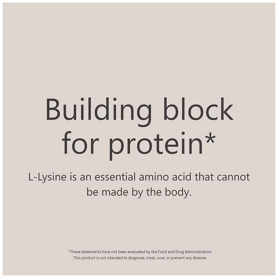 L-Lysine as L-Lysine HCl 500 mg Tablets 商品