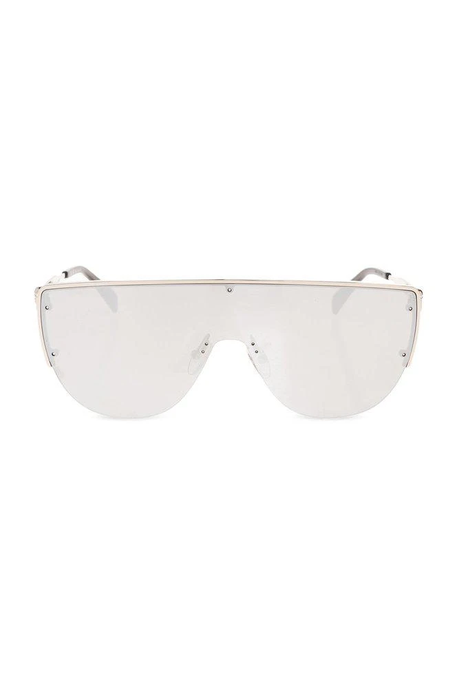 商品Alexander McQueen|Alexander McQueen Eyewear Skull Detailed Sunglasses,价格¥2977,第1张图片