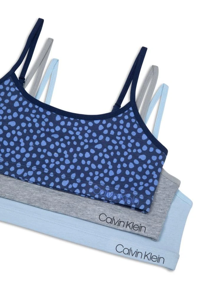 商品Calvin Klein|Logo Branded Bralettes - Pack of 3,价格¥48,第3张图片详细描述