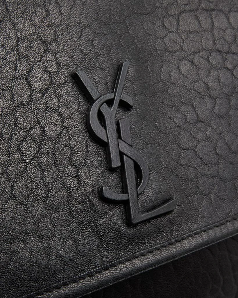 商品Yves Saint Laurent|Men's Niki YSL Messenger Bag in Grained Leather,价格¥24500,第5张图片详细描述