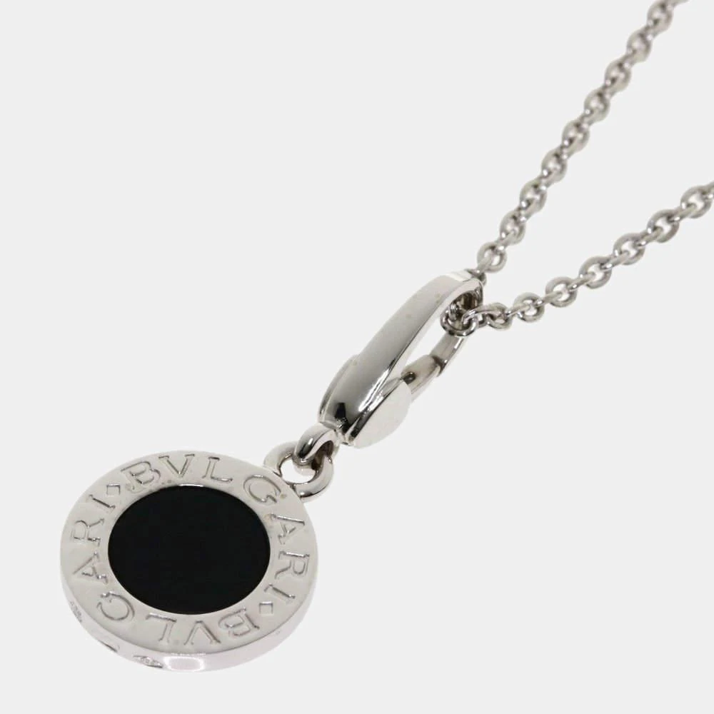 商品[二手商品] BVLGARI|Bvlgari Bvlgari Bvlgari 18K White Gold Onyx Necklace,价格¥12169,第1张图片