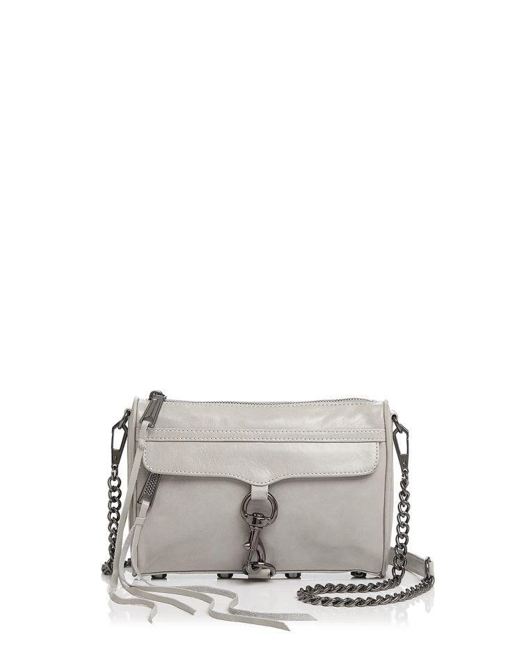 商品Rebecca Minkoff|迷你仿旧真皮斜挎包,价格¥656,第1张图片