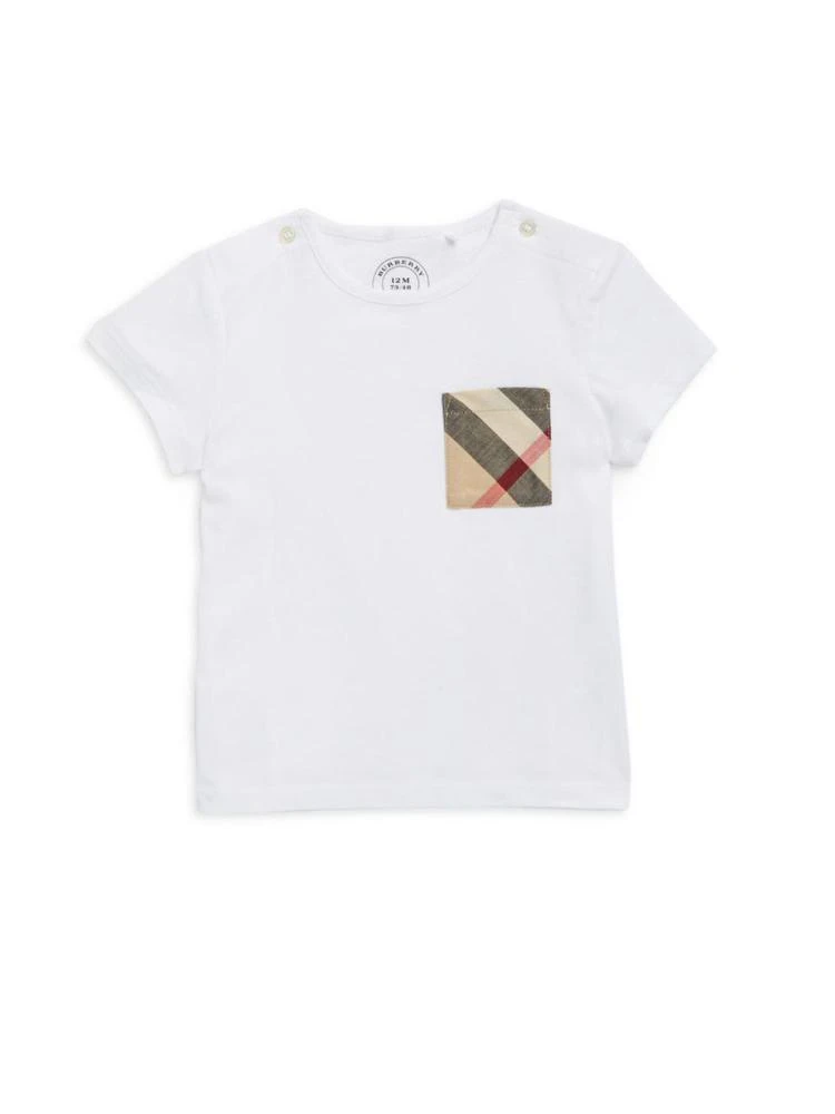 商品Burberry|Burberry - Baby's & Toddler's Cotton Patch Pocket Tee,价格¥446,第1张图片