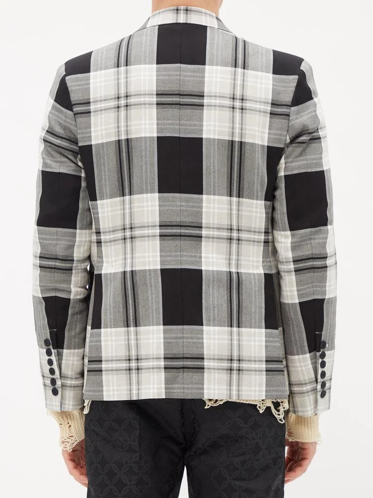 商品Charles Jeffrey Loverboy|They Them check recycled-twill suit jacket,价格¥2755,第5张图片详细描述