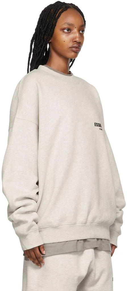 商品Essentials|Off-White Crewneck Sweatshirt,价格¥413,第2张图片详细描述