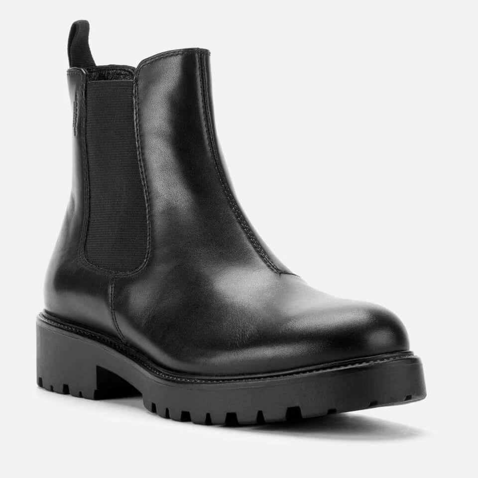 商品Vagabond|VAGABOND WOMEN'S KENOVA LEATHER CHUNKY CHELSEA BOOTS - BLACK,价格¥1171,第4张图片详细描述