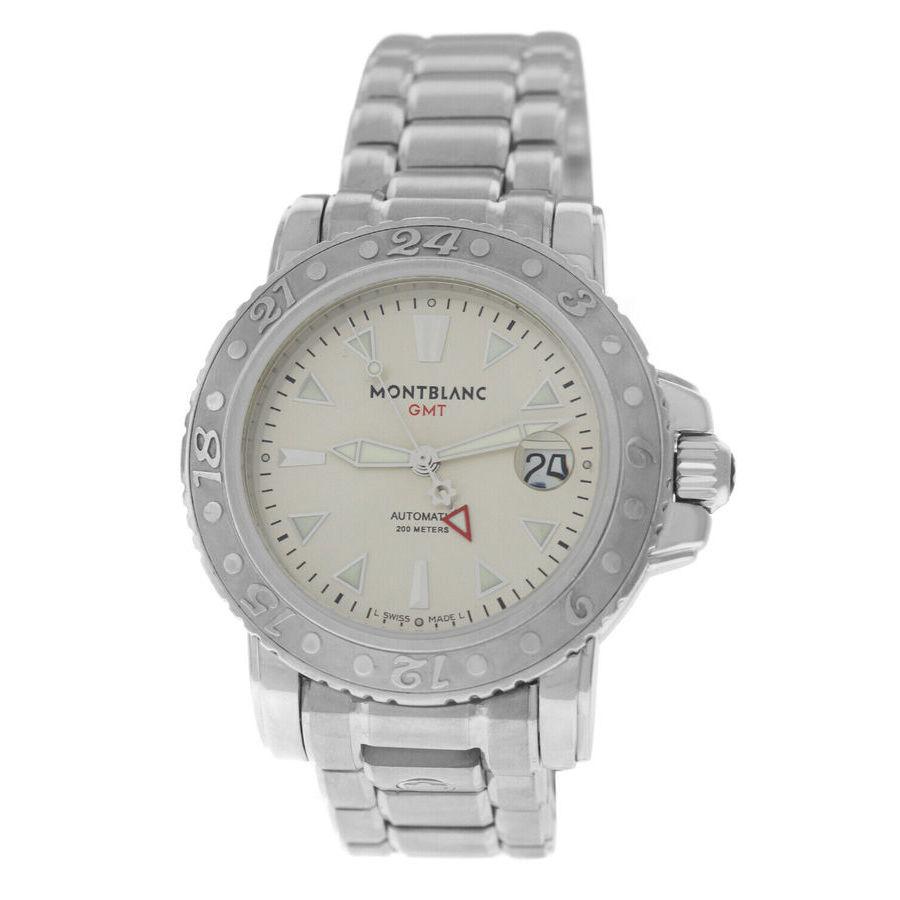 Pre-owned Montblanc Sport Automatic White Dial Ladies Watch GMT 7061商品第1张图片规格展示