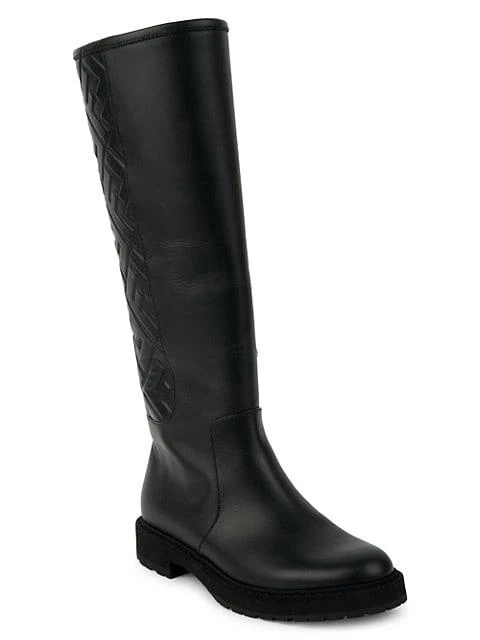 商品Fendi|FF Tall Leather Boots,价格¥10464,第2张图片详细描述