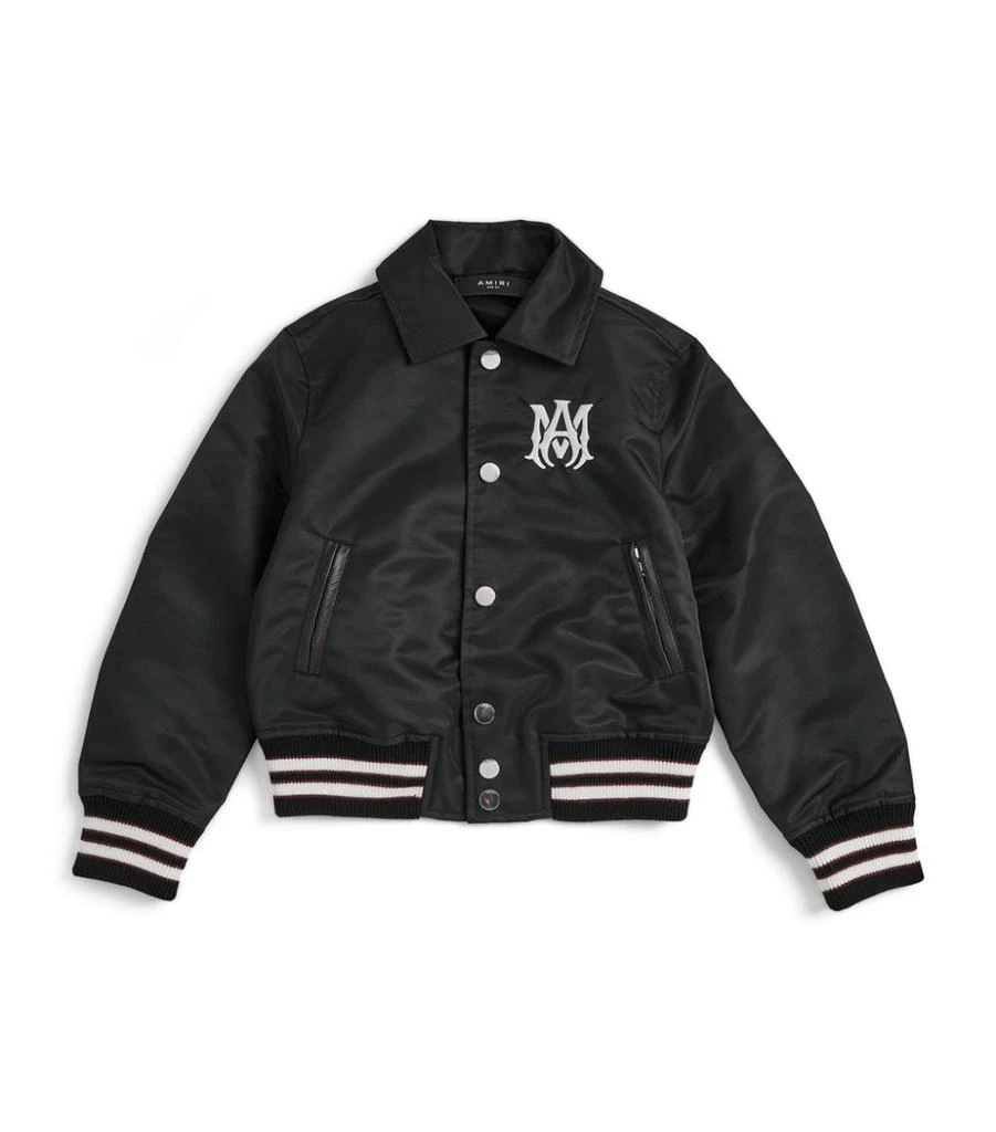 商品AMIRI|Logo Bomber Jacket (4-12 Years),价格¥5768,第1张图片