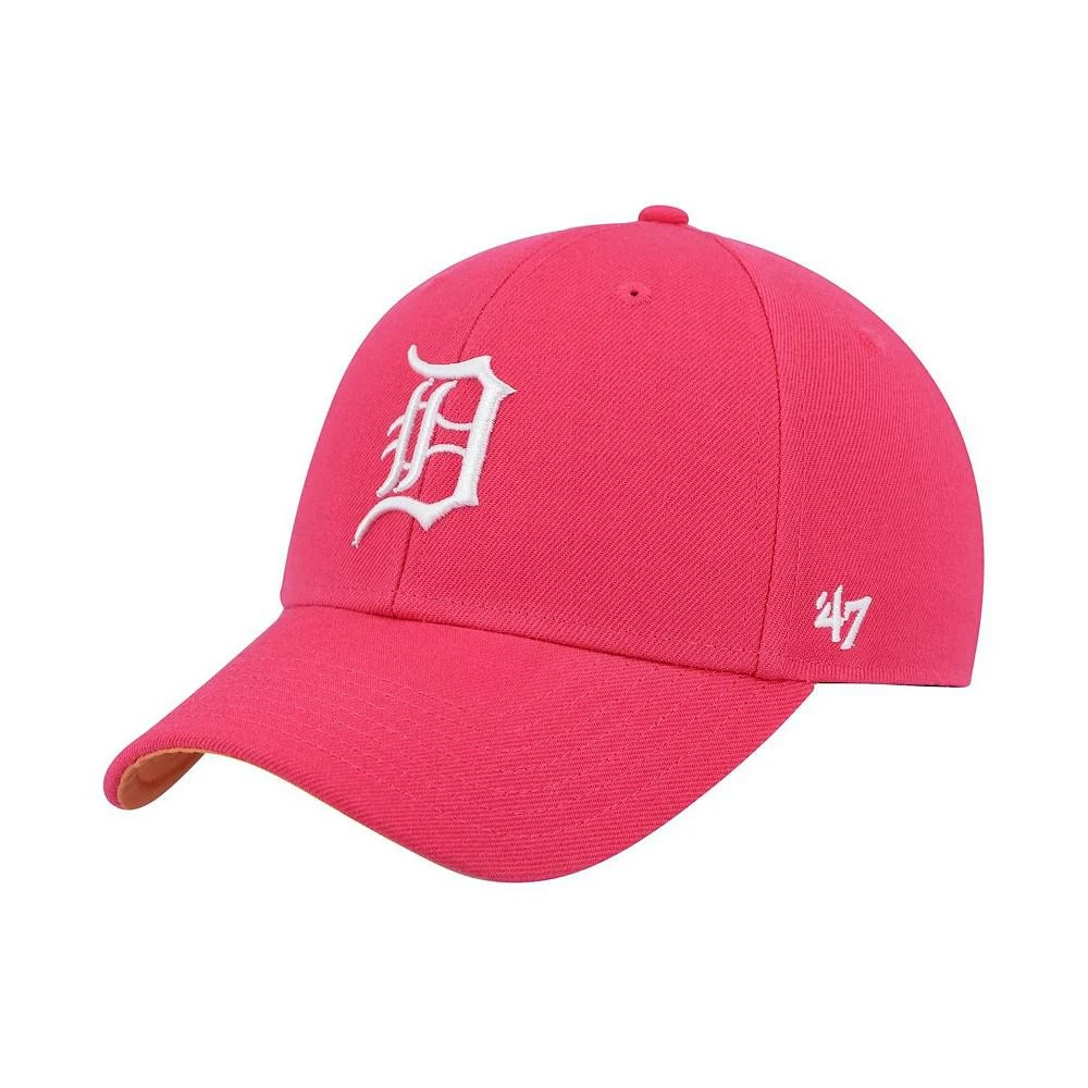 商品47 Brand|Men's Magenta Detroit Tigers 2005 MLB All-Star Game Mango Undervisor MVP Snapback Hat,价格¥237,第4张图片详细描述