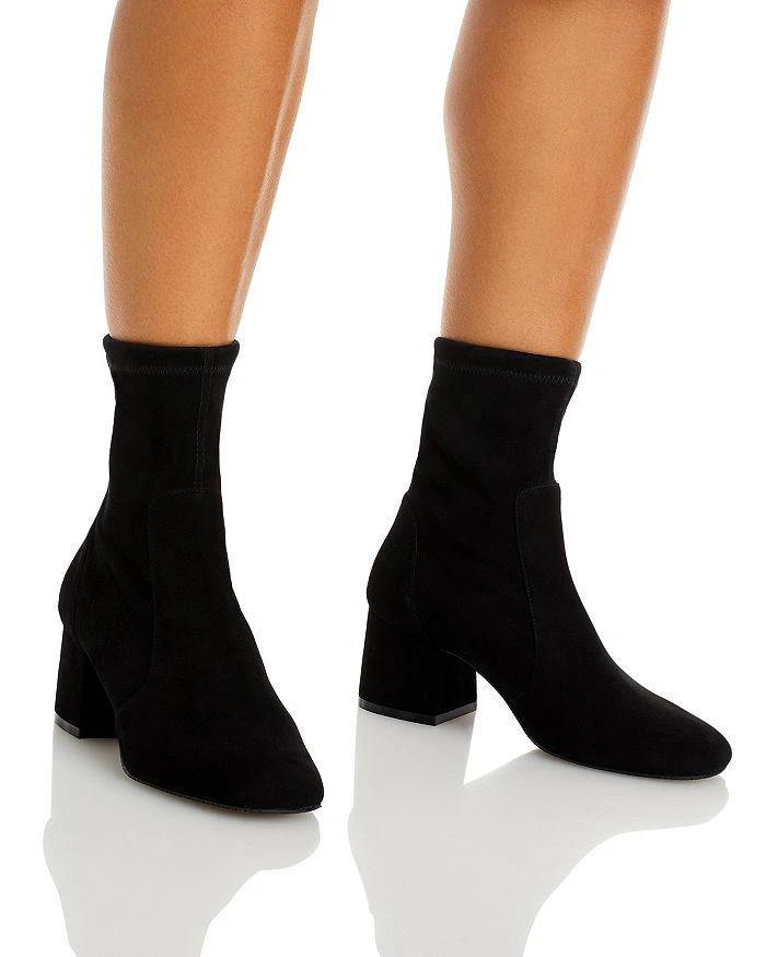 商品Stuart Weitzman|Women's Sleek 60 Sock Booties,价格¥1355,第2张图片详细描述