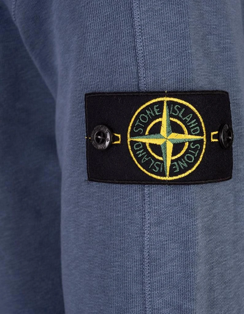 商品Stone Island|Stone Island Logo Patch Crewneck Sweatshirt,价格¥2560,第4张图片详细描述