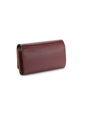 商品Zac Posen|Earthette Leather Convertible Continental Wallet,价格¥638,第4张图片详细描述