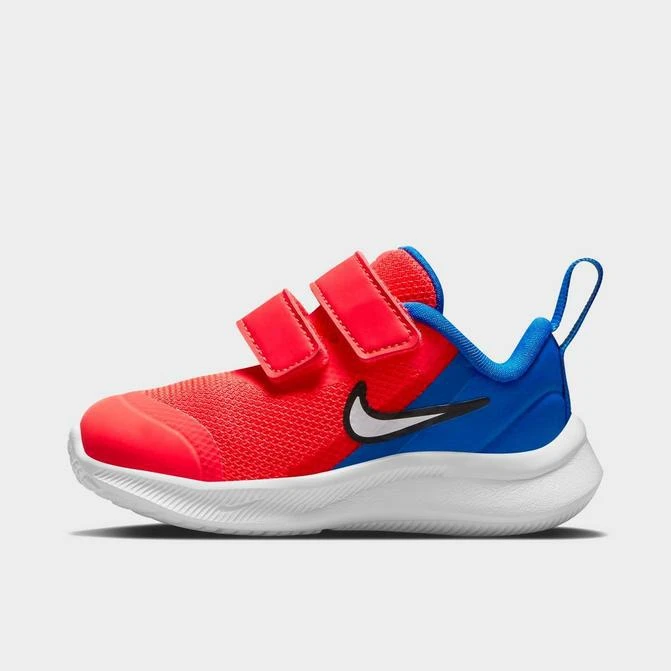 商品NIKE|Kids' Toddler Nike Star Runner 3 Hook-and-Loop Running Shoes,价格¥318,第1张图片