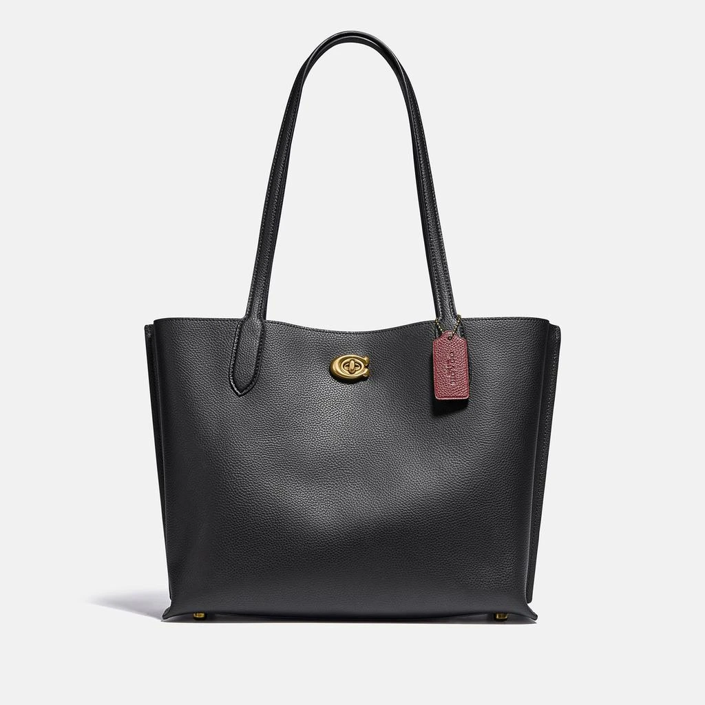 商品Coach|Coach Willow Leather Tote Bag,价格¥3626,第1张图片