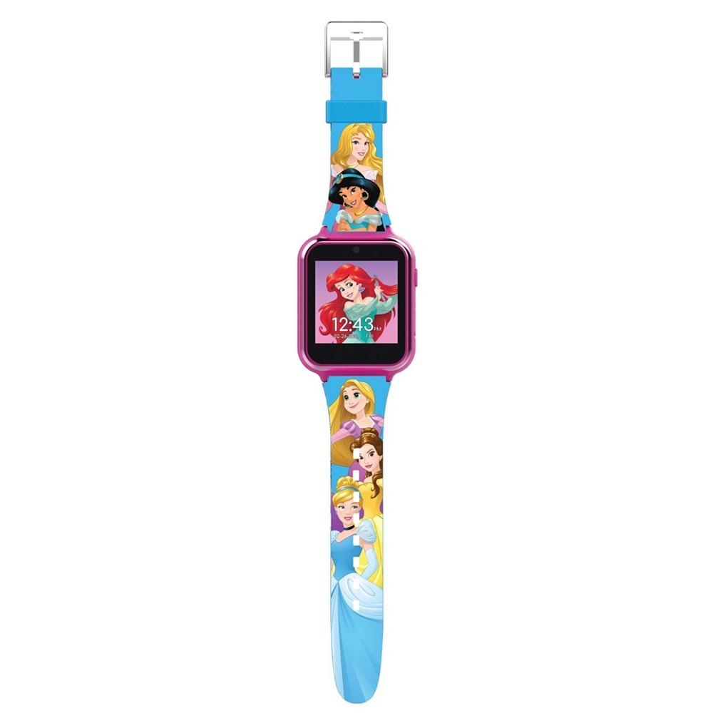 Disney Princess Kid's Touch Screen Pink Silicone Strap Smart Watch, 46mm x 41mm商品第3张图片规格展示