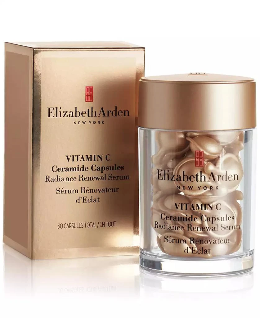 商品Elizabeth Arden|Vitamin C Ceramide Capsules Radiance Renewal Serum, 30 pc.,价格¥415,第1张图片