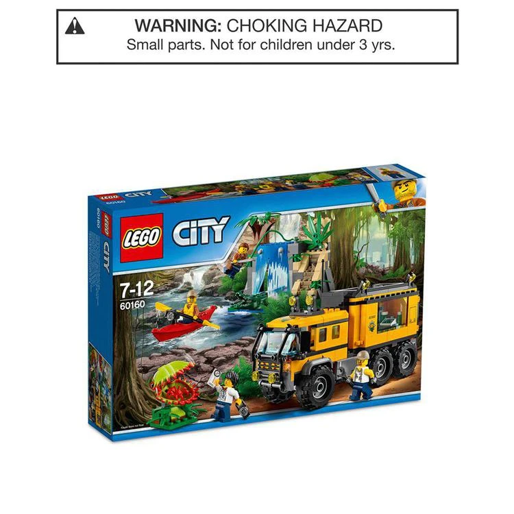商品LEGO|City 426-Pc. Jungle Mobile Lab Set,价格¥448,第1张图片
