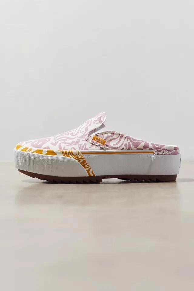 商品Vans|Vans Wavy Daze Stacked Slip-On Mule Sneaker,价格¥649,第2张图片详细描述