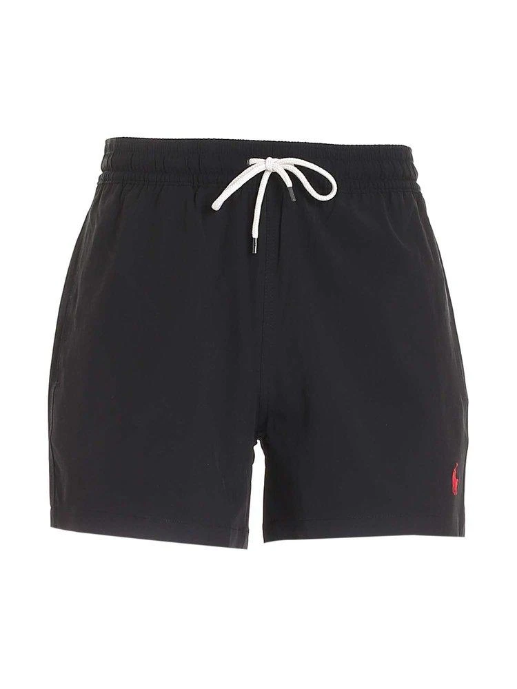 商品Ralph Lauren|Polo Ralph Lauren Logo Patch Drawstring Swimming Shorts,价格¥493,第1张图片
