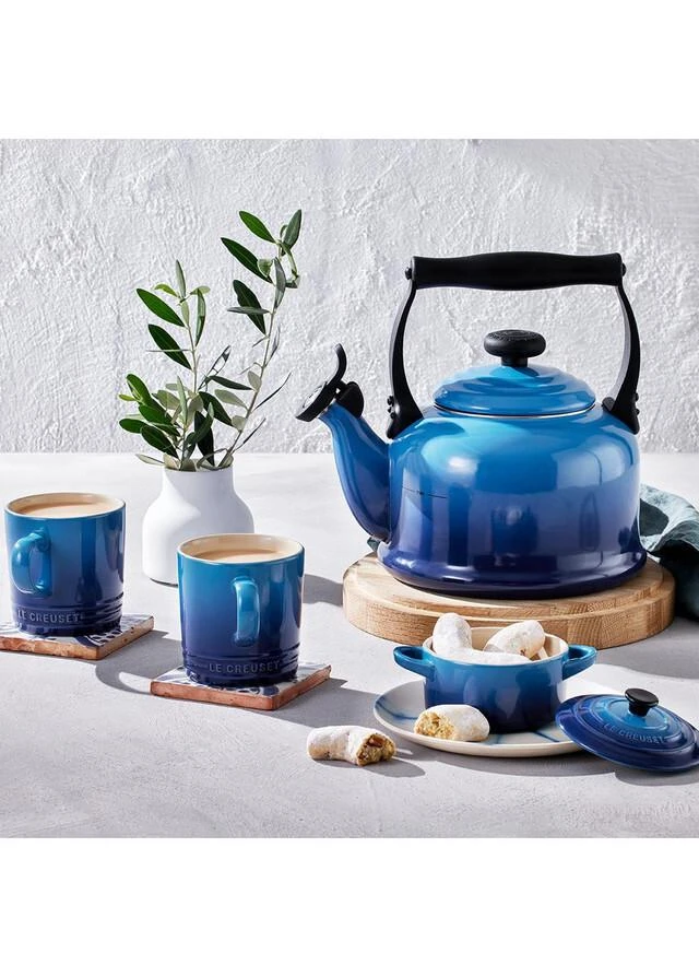 商品Le Creuset|Traditional kettle with fixed whistle 2.1l azure,价格¥846,第4张图片详细描述