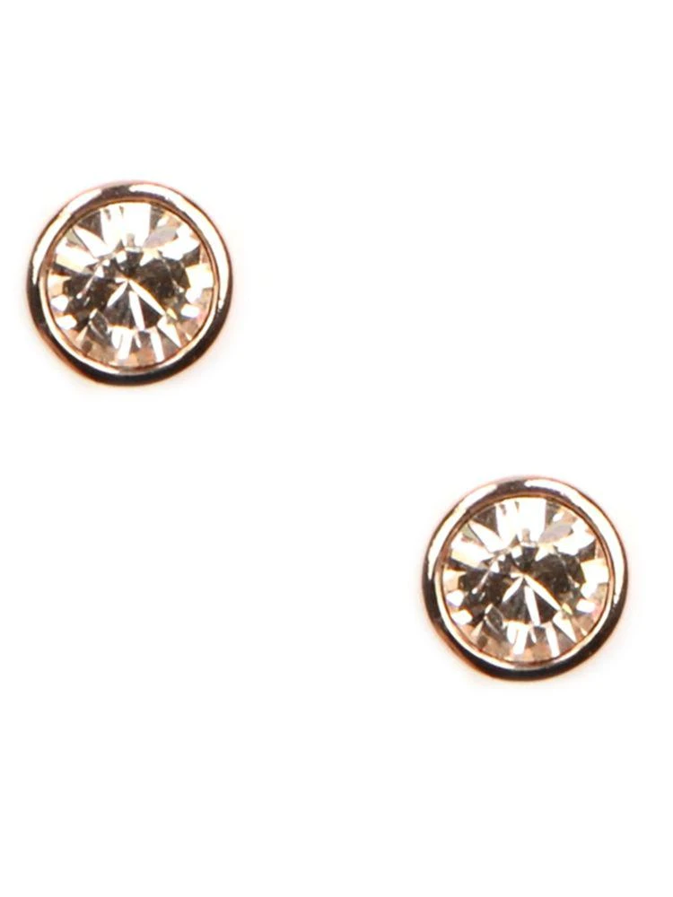 商品Givenchy|Rose Goldplated Crystal Stud Earrings,价格¥122,第1张图片