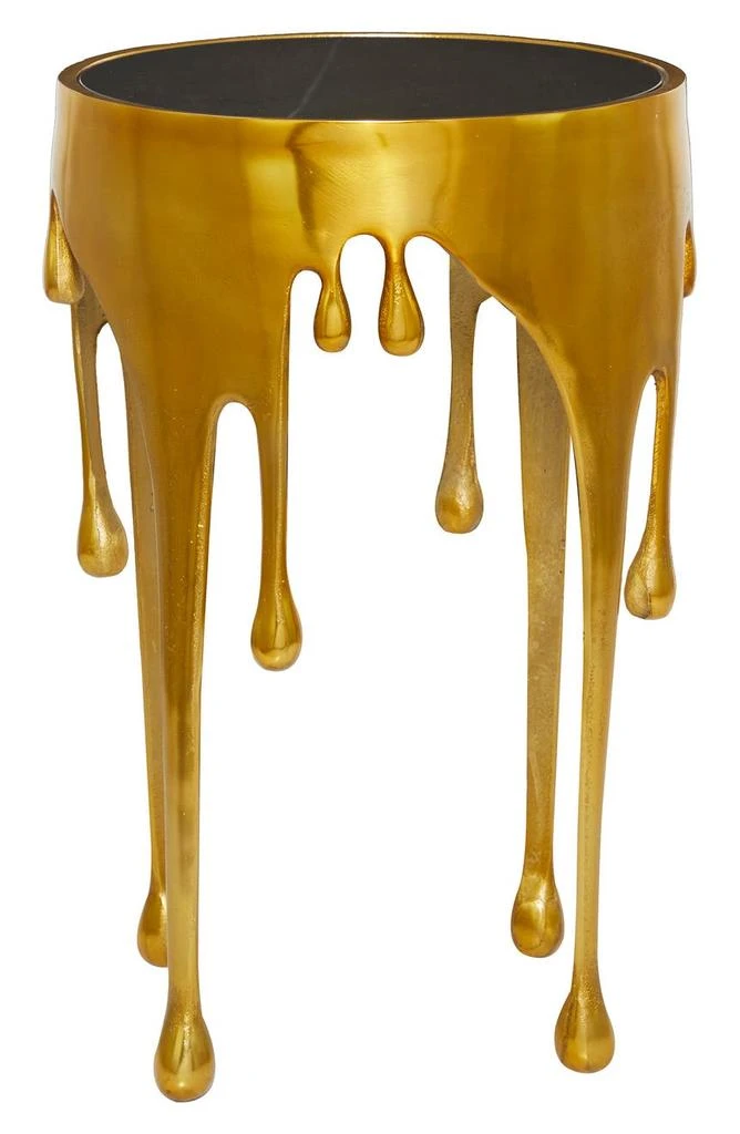 商品VIVIAN LUNE HOME|Melting Gold Aluminum Table,价格¥1648,第1张图片