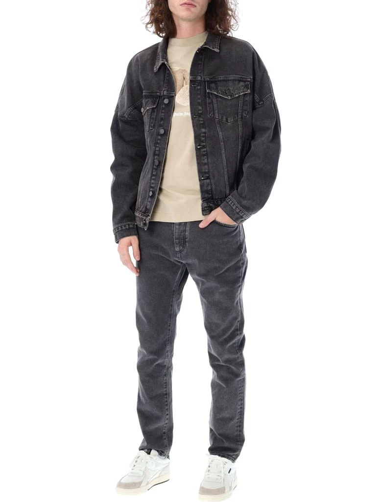 商品Palm Angels|Palm Angels Back Logo Denim Jacket,价格¥4274,第4张图片详细描述