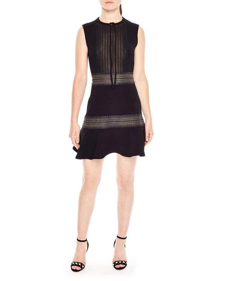 商品Sandro|Emelie Lace-Band Dress,价格¥1755,第1张图片