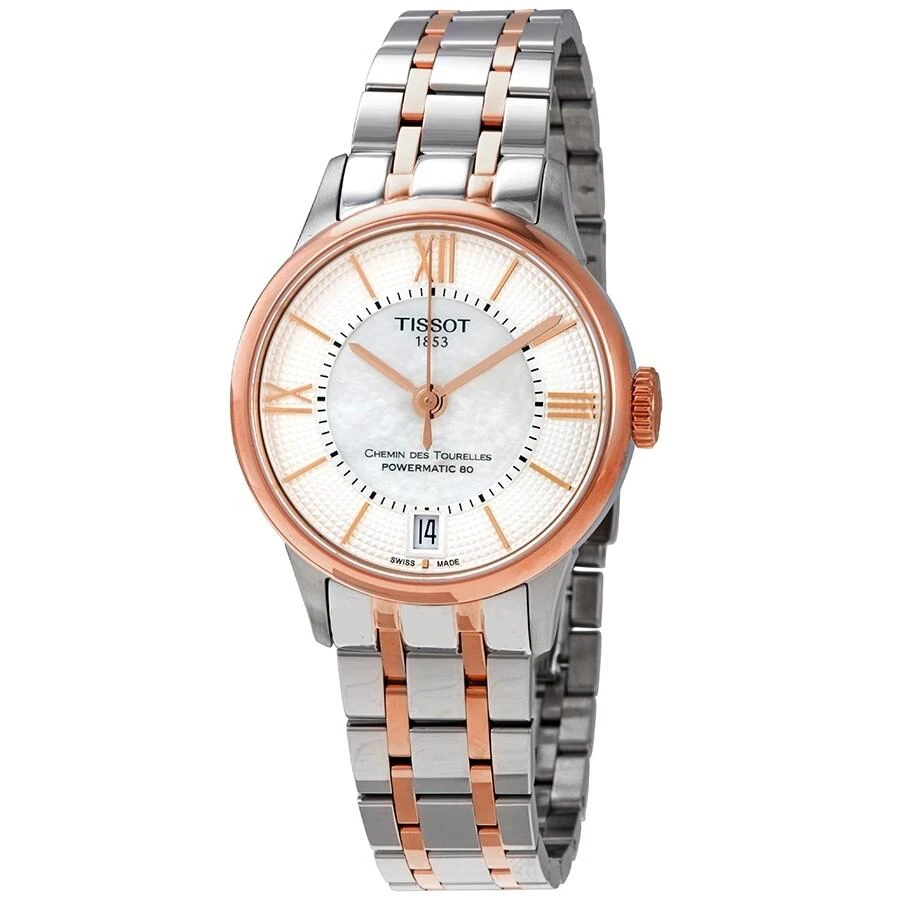 商品Tissot|天梭女款机械腕表80小时动力储存 32mm T099.207.22.118.02,价格¥2424,第1张图片