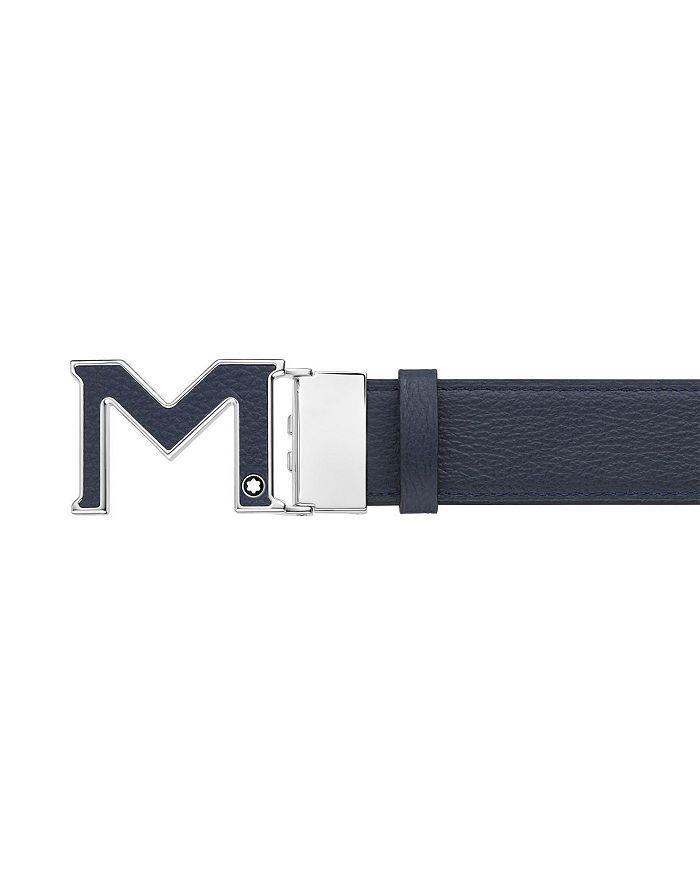 商品MontBlanc|M Buckle Reversible Leather Belt,价格¥3231,第4张图片详细描述