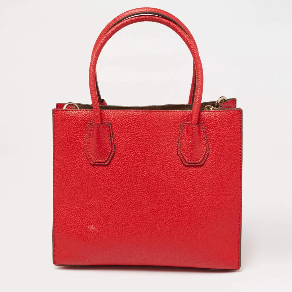 商品[二手商品] Michael Kors|MICHAEL Michael Kors Red Leather Mercer Gallery Tote,价格¥884,第4张图片详细描述