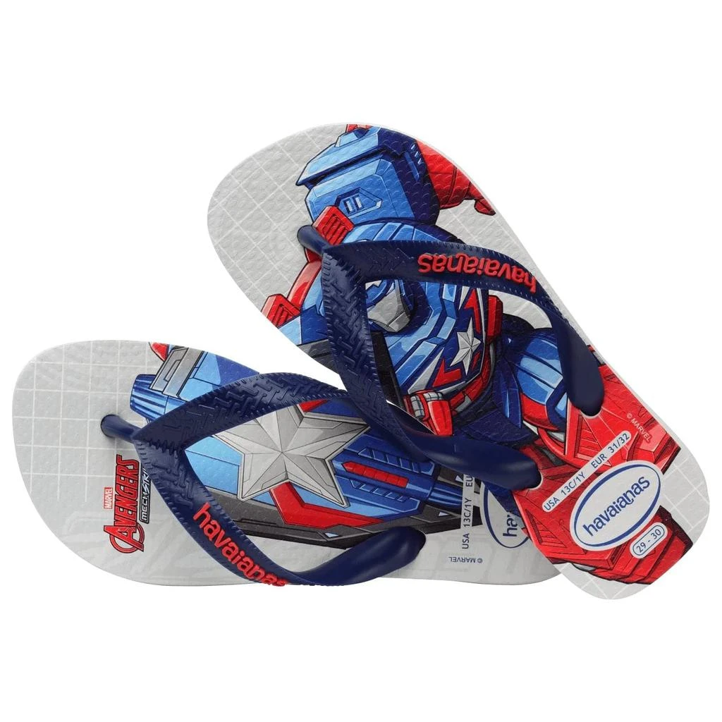 商品Havaianas|Top Marvel Flip Flop Sandal (Toddler/Little Kid/Big Kid),价格¥90,第3张图片详细描述