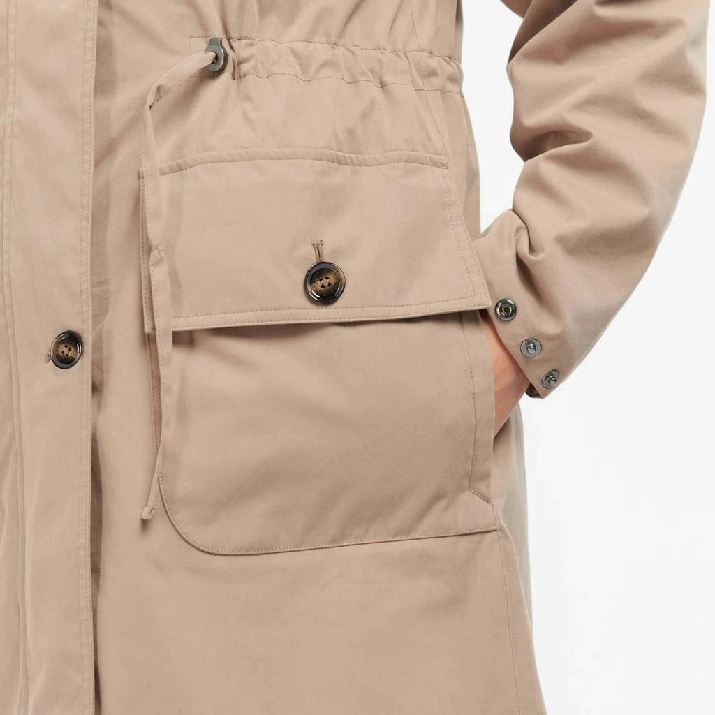 商品Barbour|Barbour Adria Waterproof Cotton-Blend Jacket,价格¥1122,第2张图片详细描述
