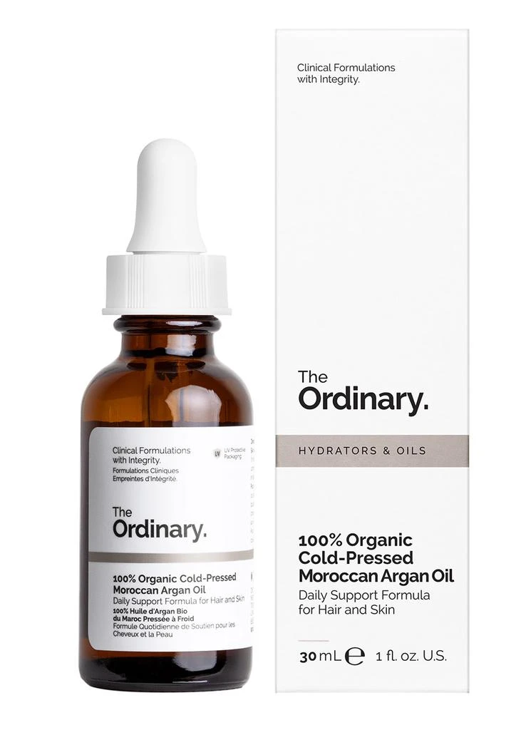 商品The Ordinary|100% Organic Cold-Pressed Moroccan Argan Oil 30ml,价格¥70,第2张图片详细描述