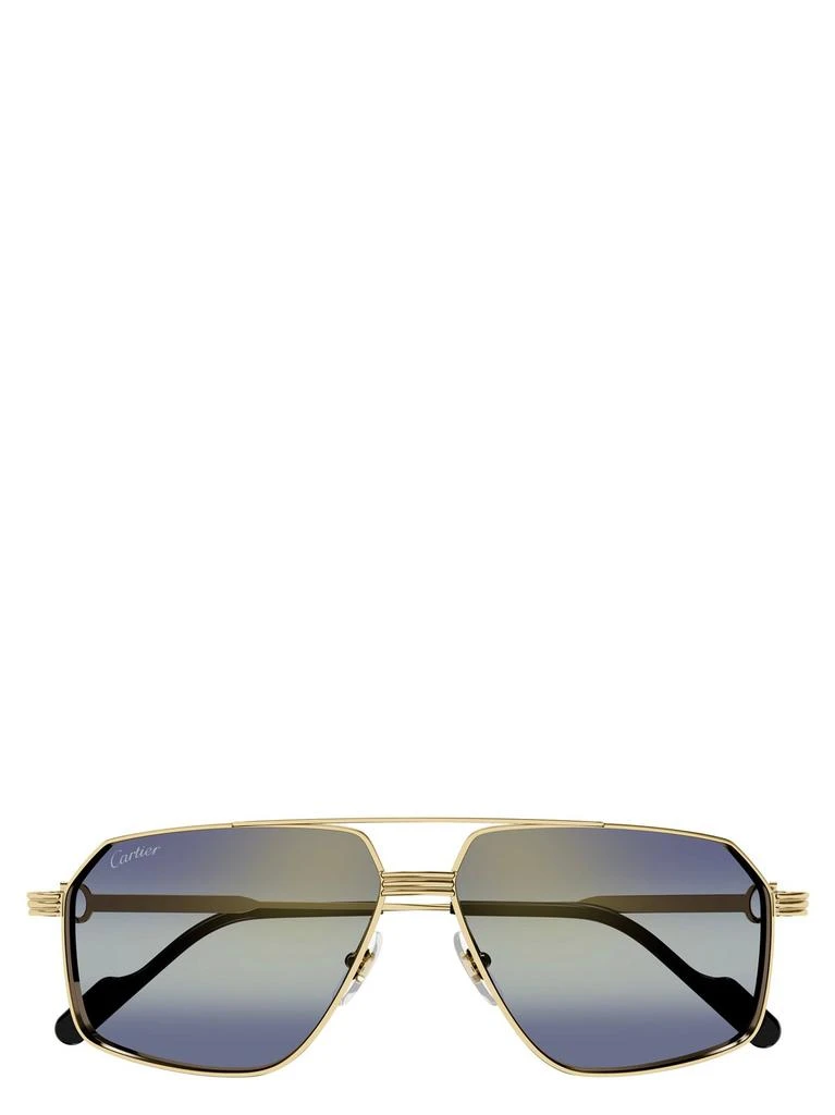 商品Cartier|Cartier Hexagonal Frame Sunglasses,价格¥6618,第1张图片