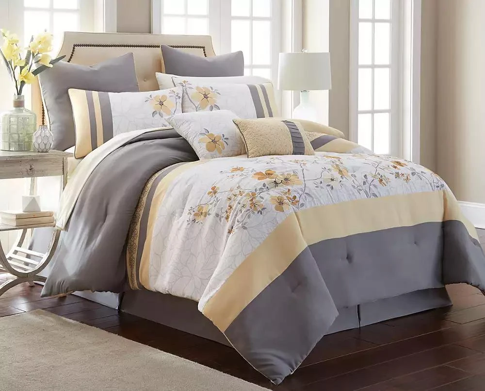 商品Stratford Park|Candice 12-Pc. Comforter Set,价格¥1120,第1张图片