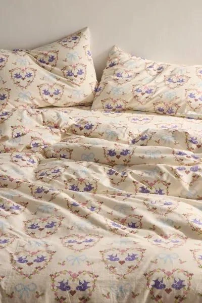 商品Urban Outfitters|Lovebirds Core Duvet Set,价格¥444,第2张图片详细描述