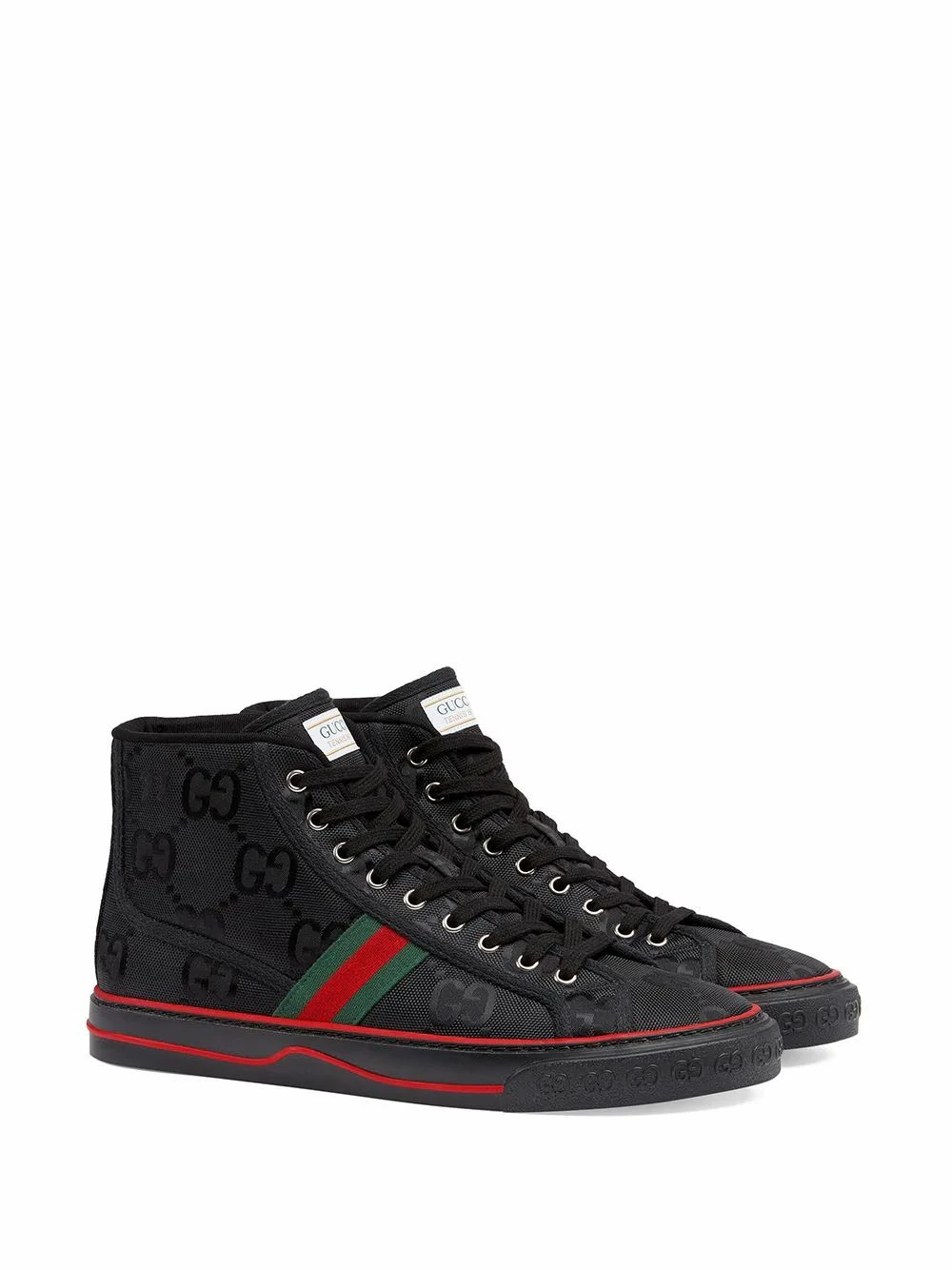 商品Gucci|Gucci 男士运动鞋 628717H9H801074 黑色,价格¥5873,第3张图片详细描述