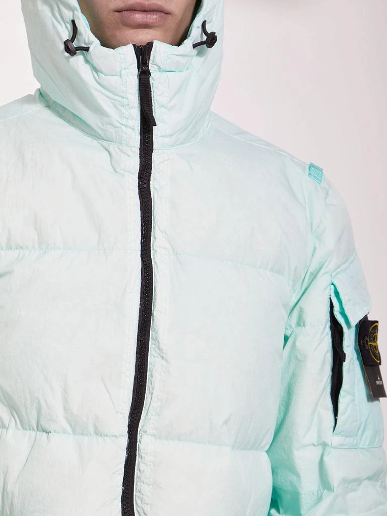 商品Stone Island|Turquoise down jacket,价格¥5012,第4张图片详细描述