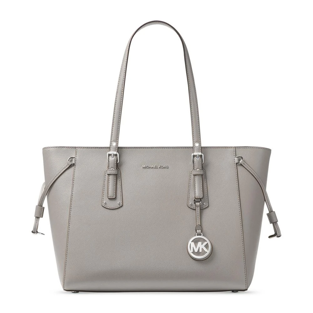 商品Michael Kors|Voyager Multi-Function Medium Crossgrain Leather Tote,价格¥2058,第1张图片