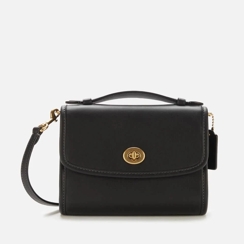 商品Coach|Coach Women's Kip Turnlock Cross Body Bag - Black,价格¥2524,第1张图片