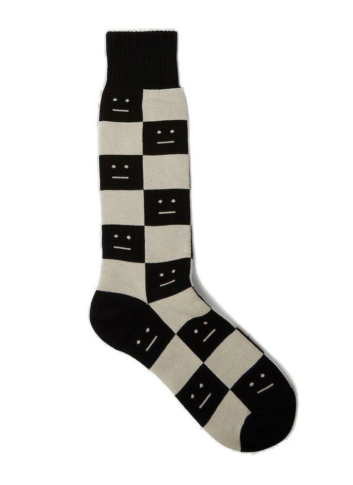 商品Acne Studios|Acne Studios Checkerboard Socks,价格¥296,第1张图片