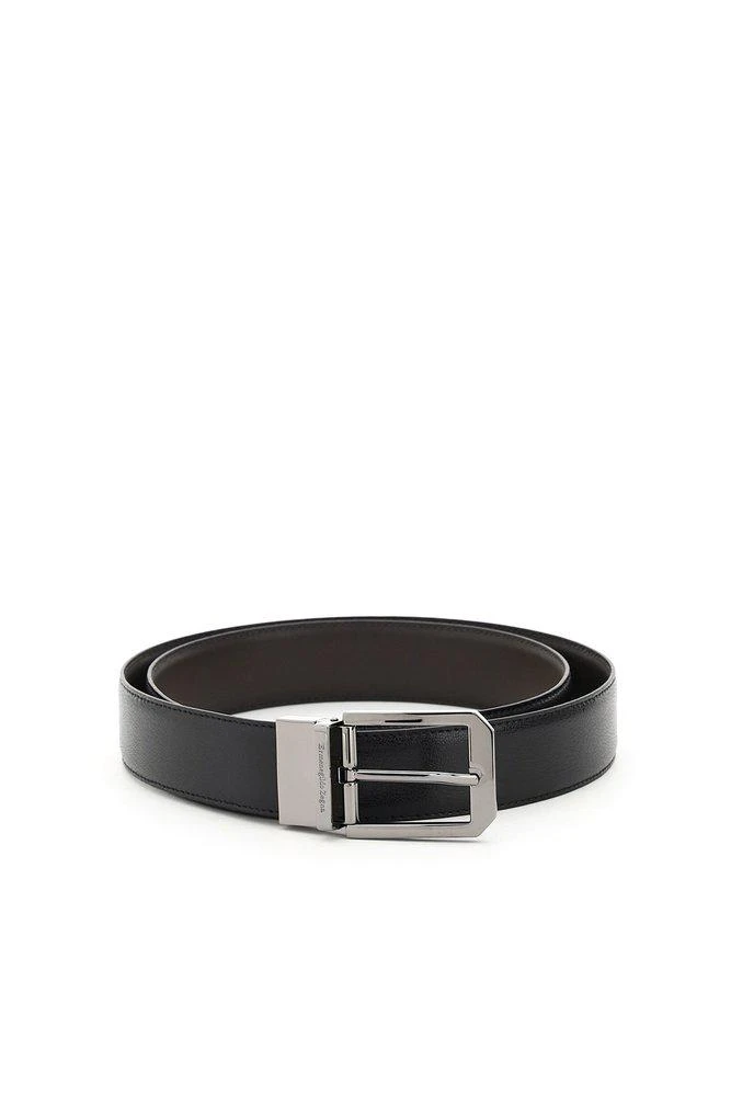 商品Zegna|Ermenegildo Zegna Logo Detailed Buckled Belt,价格¥1602,第1张图片